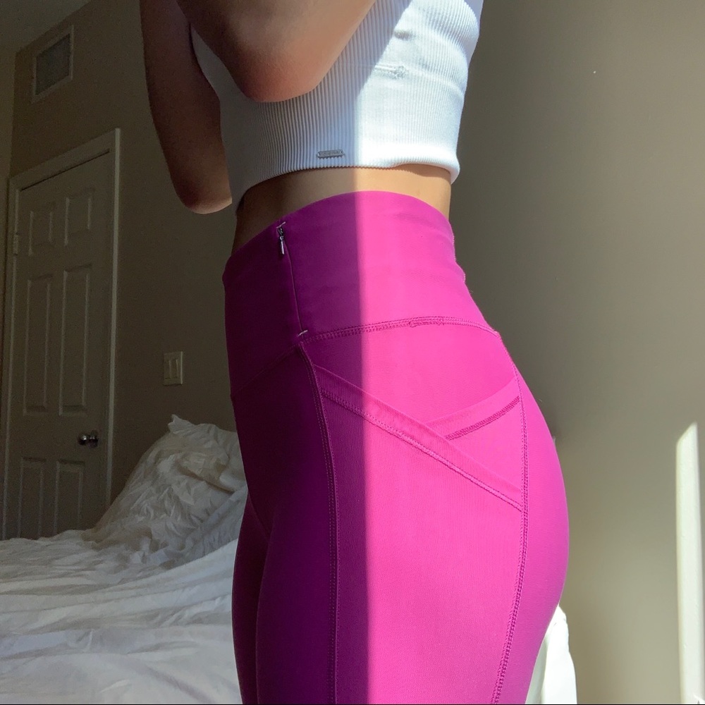 Calia Capri Workout Pants - Pink, Magenta